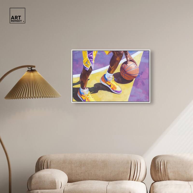 Legend Court Canvas by Art Remedy