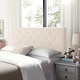 preview thumbnail 1 of 15, Atterbury Upholstered Queen/Full Headboard by Christopher Knight Home