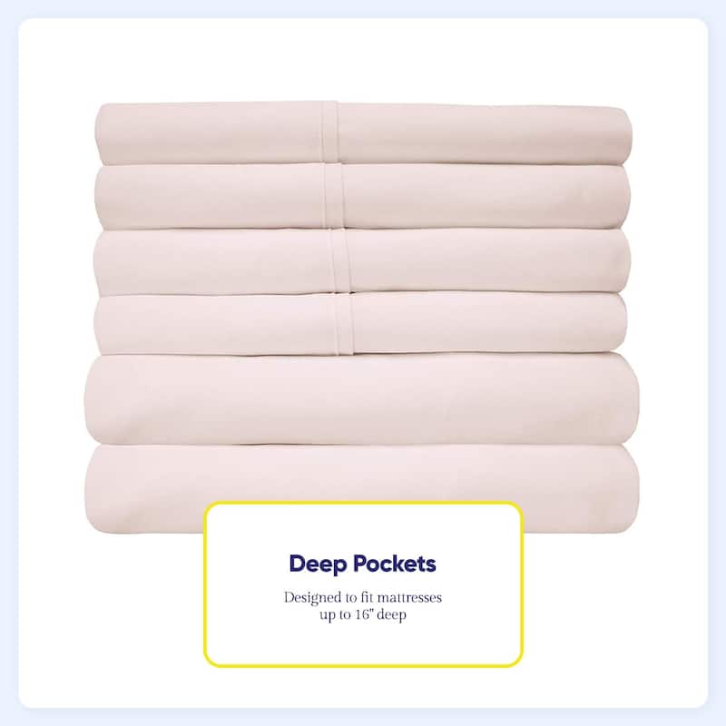 RV Queen 6-Piece Bed Sheet Set