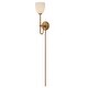 preview thumbnail 5 of 4, Uttermost Trophy 1 Light Brass Sconce - 5.75"W x 18.25"H x 8"D
