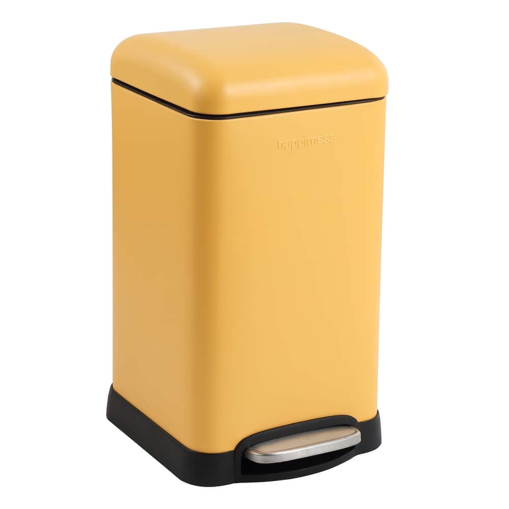 happimess Betty Retro Mini 3.2-Gallon Step-Open Trash Can