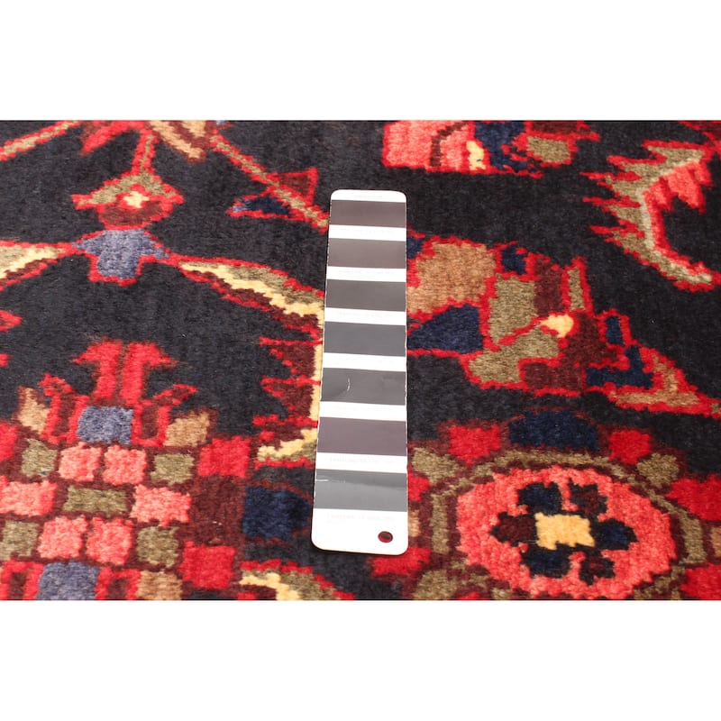 ECARPETGALLERY Hand-knotted Andelz Black Wool Rug - 4'5 x 6'10