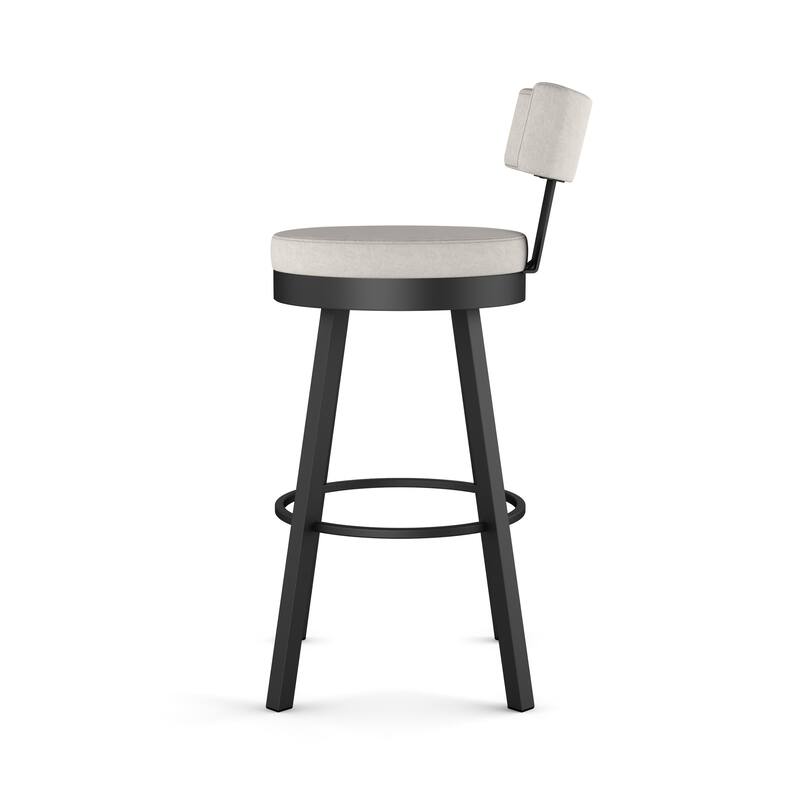 Amisco Morgan Swivel Counter and Bar Stool