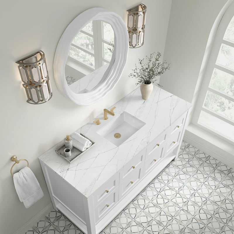 James Martin Vanities 330-V60S-FENC Breckenridge 60" Free Standing