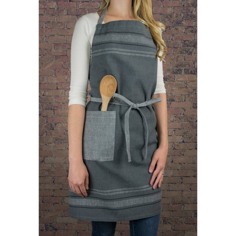 Design Imports French Stripe Kitchen Apron