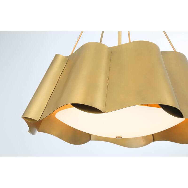 Minka Lavery 3954 Waveform 4 Light 26" Wide Multi Light Pendant with