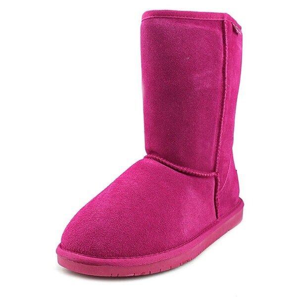 Minnetonka Olympia Short Boot Women Round Toe Suede Winter Boot