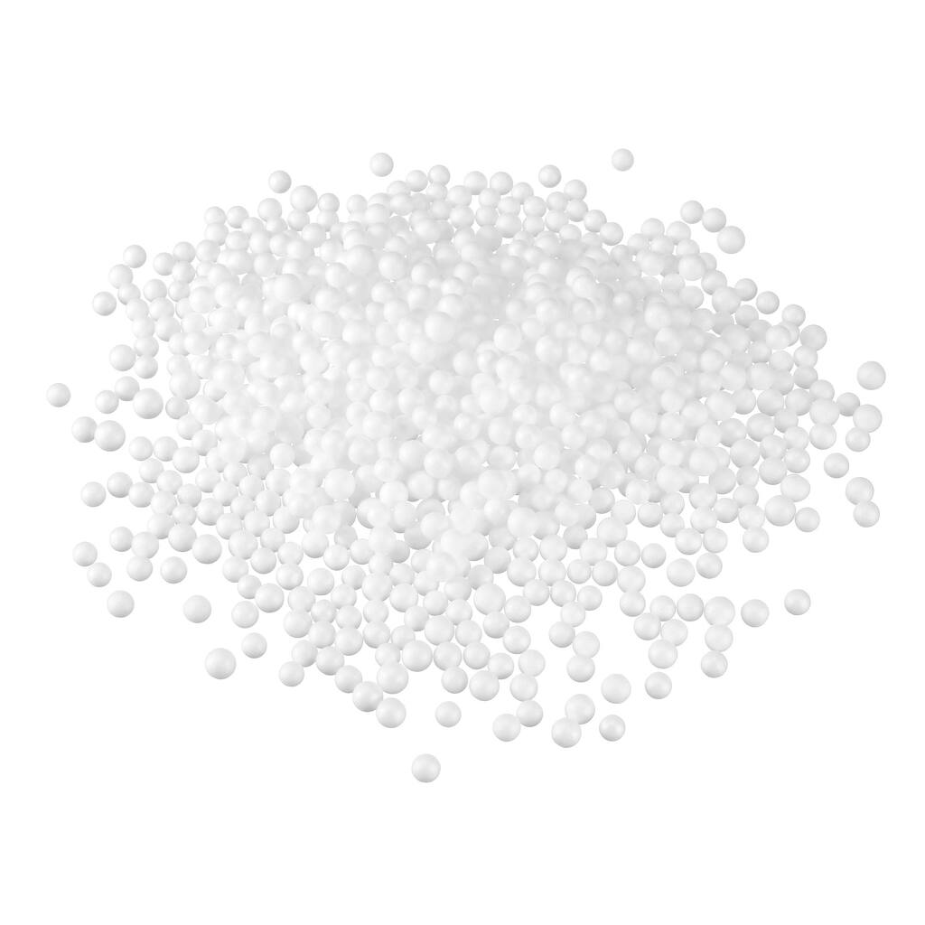 1 Pack 0.1" White Polystyrene Foam Beads Ball for DIY Crafts, Fillings