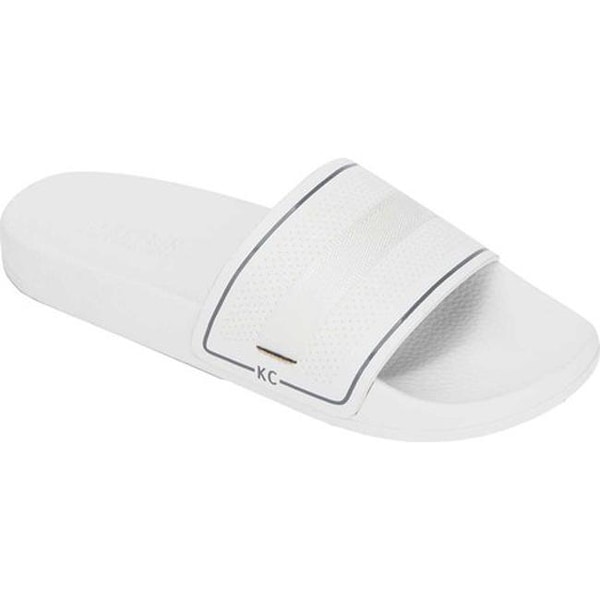 kenneth cole reaction white sandals