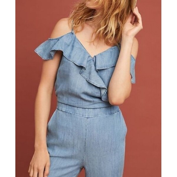 michael stars off shoulder jumpsuit