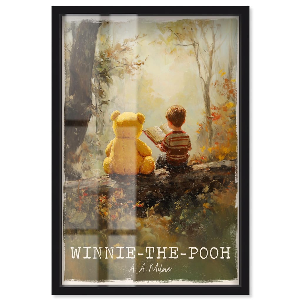 Classic Winnie the Pooh Shadowbox by Art Remedy