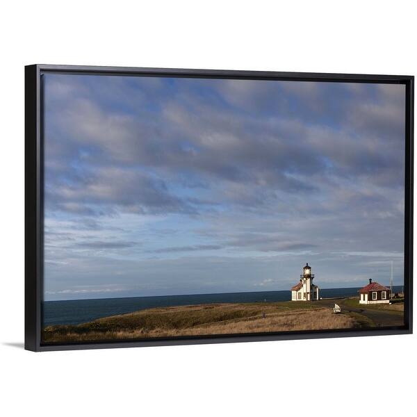 Point Cabrillo Lighthouse Black Float Frame Canvas Art Overstock 25499481 Toms cabrillo canvas trainer in black. overstock com