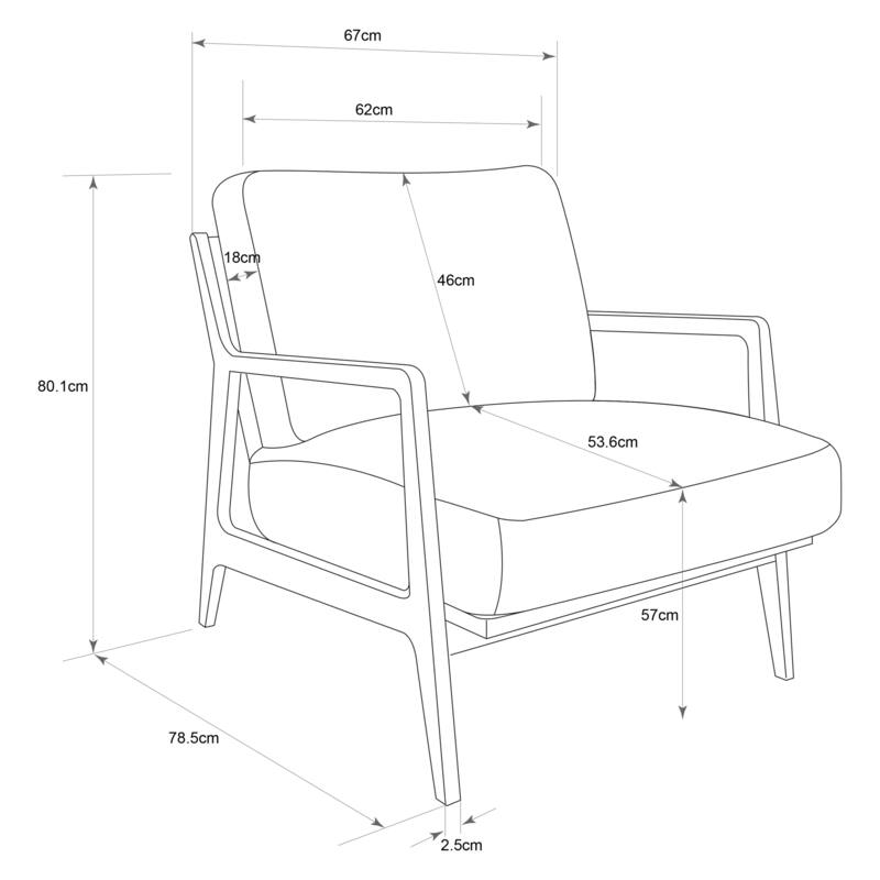 Metro - Carmelo Upholstered Accent Chair