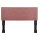 preview thumbnail 36 of 56, Leila Performance Velvet King/California King Headboard