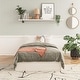 preview thumbnail 13 of 13, RealRooms DreamSaver Set Platform Bed Frame + Mattress Included, Twin Size Platform Bed and 6-Inch Mattress Set, Black Oak