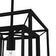 preview thumbnail 8 of 15, Hunter Doherty Convertible Pendant/ Semi-Flushmount - Kitchen Island, Entry, Dining - Industrial, Contemporary, Transitional