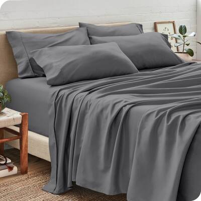Bare Home Microfiber Deep Pocket Sheet Set w/ 2 Extra Pillowcases