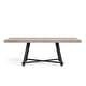 preview thumbnail 15 of 16, Furniture of America Evrena Modern 7-Piece Black Solid Wood Dining Set