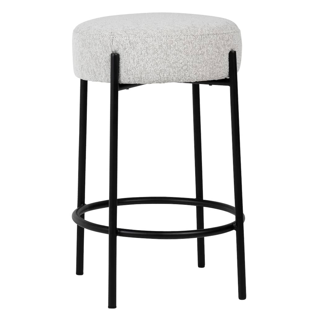 Balmoral 25" Tall Counter Stool, Light Gray