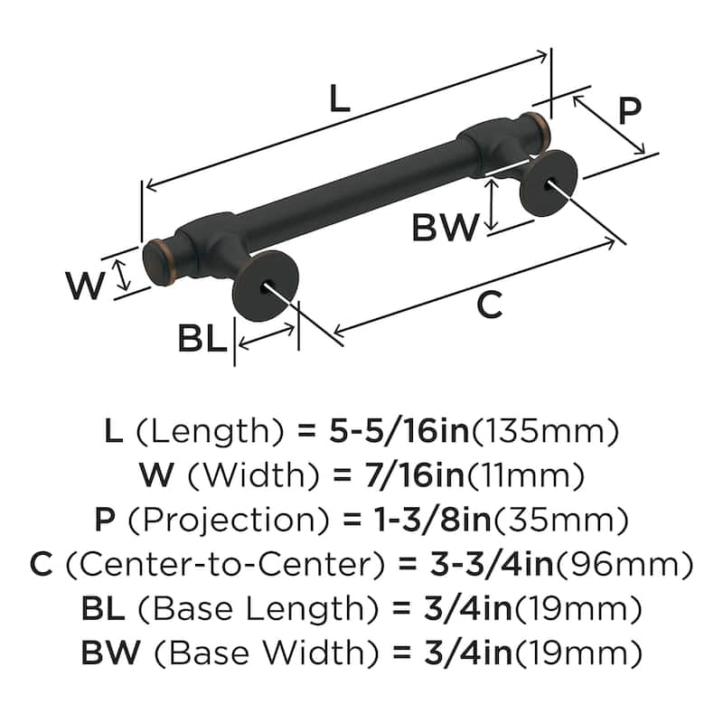 Amerock Winsome Kitchen Cabinet Pull