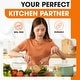 preview thumbnail 2 of 6, Cheer Collection Wooden Kitchen Utensils Set - 7 Piece
