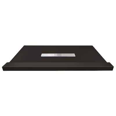 Transolid FZST7242C 70-7/8" x 42-1/2" Rectangular Shower Base with