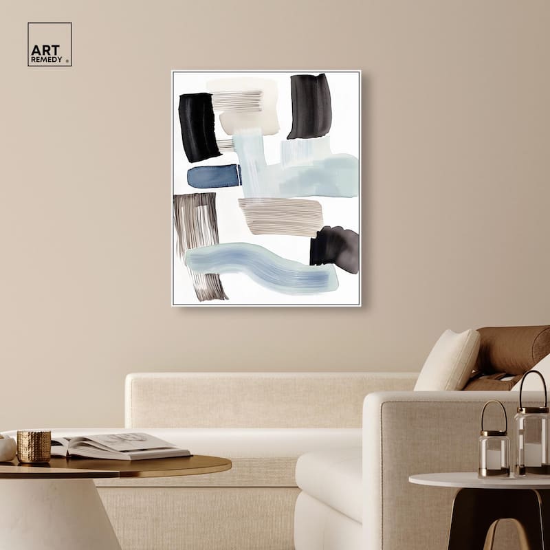 Abstract Order Canvas by Art Remedy