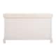 Old Stone Vintage Grey Wicker Storage Bench - 33.5" x 16.1" x 19.9"