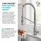 preview thumbnail 38 of 158, Kraus Bolden 2-Function 1-Handle Commercial Pulldown Kitchen Faucet