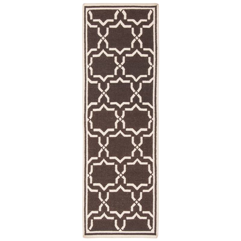 SAFAVIEH Handmade Flatweave Dhurries Everina Modern Moroccan Wool Rug