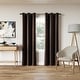 preview thumbnail 5 of 28, Sun Zero Cascade Pleated Velvet Blackout Grommet 1-Piece Curtain Panel, Single Panel