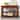 Mid-Century Console Sofa Table with Drawers and Shelves, 42 Inch Solid Wood Sideboard for Entryway and Hallway