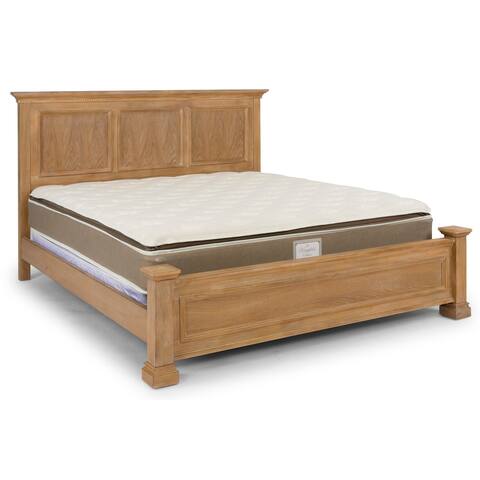 Manor House White Oak King Bed by Home Styles