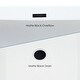 preview thumbnail 12 of 12, Altair Elbow 67" x 32" Flatbottom Freestanding Acrylic Soaking Bathtub in Glossy White