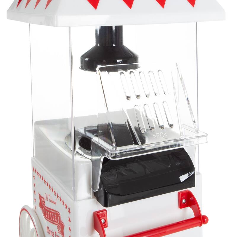 Air Popper Popcorn Maker VintageStyle Countertop Popper Machine with 6Cup Capacity by Great