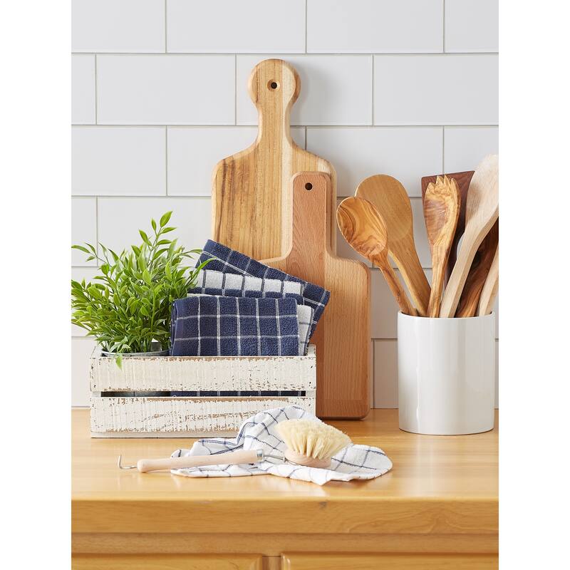 DII Artichoke Combo Windowpane Dishcloth (Set of 6)
