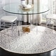 preview thumbnail 5 of 121, SAFAVIEH Handmade Cambridge Myrtis Moroccan Wool Rug 10' x 10' Round - Silver/Ivory