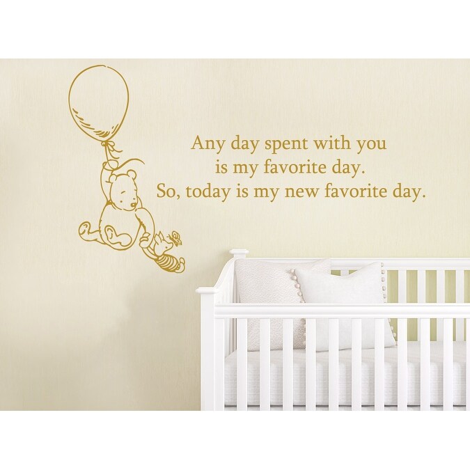 Quote Wall Decal Vinyl Sticker Decals Winnie the Pooh - Picture 10 of 19
