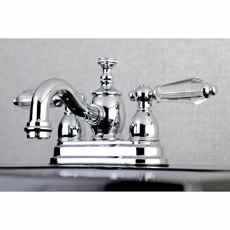 Kingston Brass Wilshire Centerset Bathroom Faucet - Includes Metal