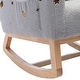 preview thumbnail 41 of 52, Nursery Rocking Chair High Back Accent Rocker for Living Room