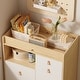 preview thumbnail 31 of 36, Storage Dresser Chest w/Changing Station for Infant Kids Bedroom White