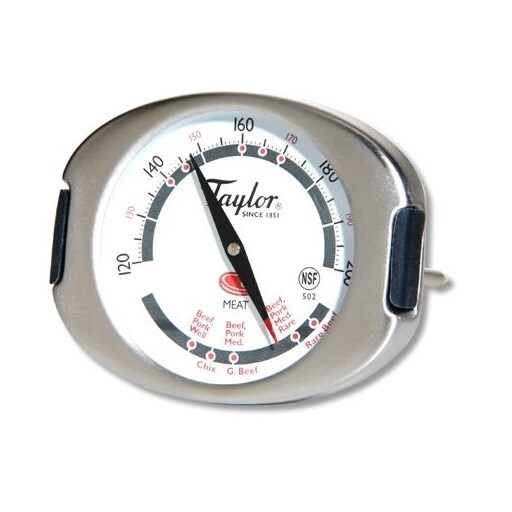 Taylor 502 Connoisseur Meat Thermometer, 3"