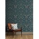 preview thumbnail 2 of 5, Rifle Paper Co. Wildwood Navy Peel and Stick Wallpaper