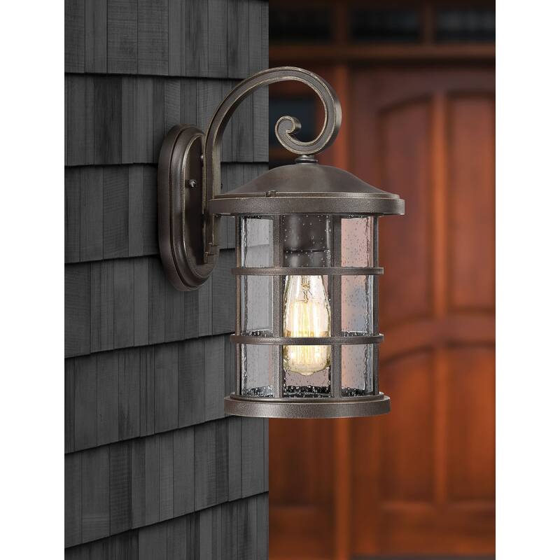 Bellevue Halifax Single Light 14" Tall Outdoor Lantern Style Wall