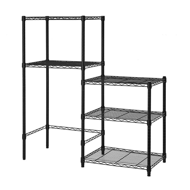 Suprima® Mini Shelf Supreme with Supreme Shelving - 3 Shelf Add On by DormCo - Black