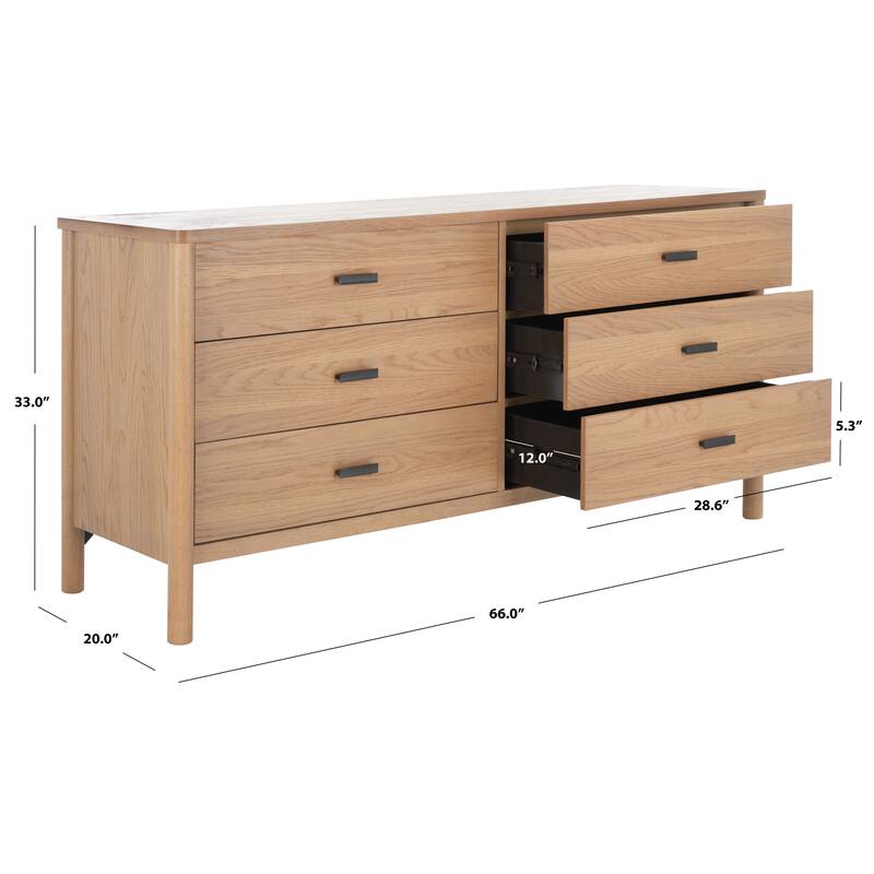 SAFAVIEH Couture Marijka 33" Wood Dresser
