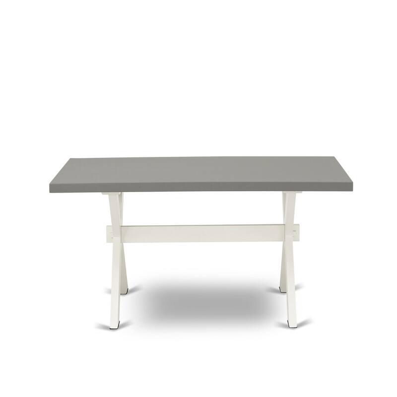 6-Piece Rectangle Natural Oak Finish Solid Wood Top Dining Table with 1-Bench, 4-Chairs with