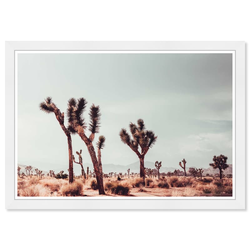 Wynwood Studio Prints Nature and Landscape Some Earth Tones II Brown and Light Blue Rustic Wall Art Canvas Print