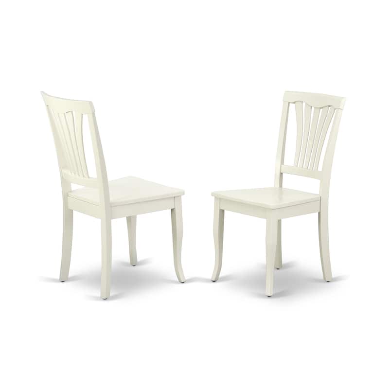 Rectangular Dining Set - 9 Piece Table & Chair Set - Linen White Finish - 60" to 78" Extendable Table