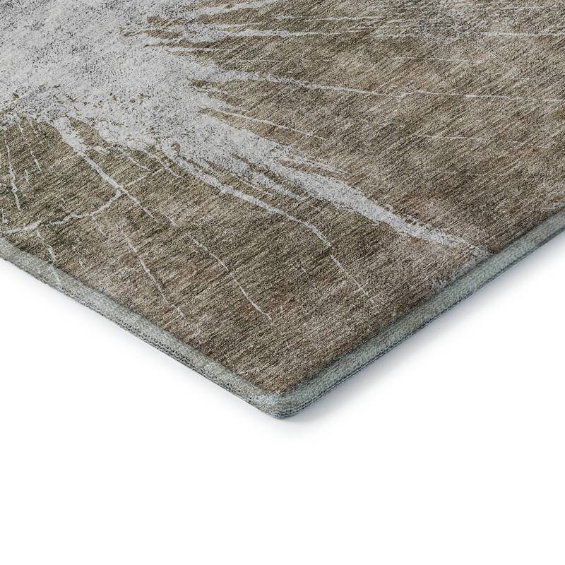 Premium Washable Super Soft Abstract Woodgrain Mayfield Rug